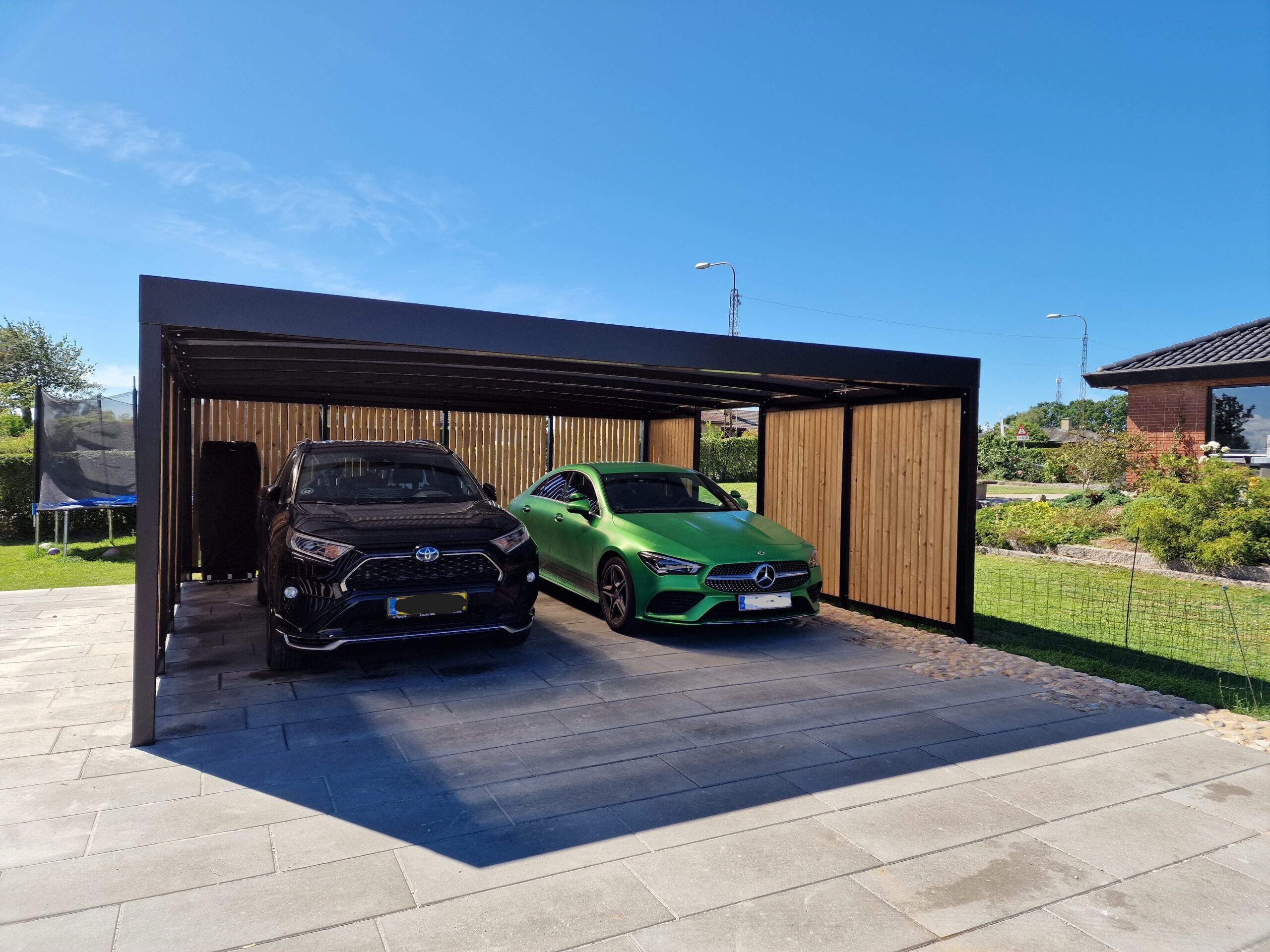 Carporte i Nordisk design fra Cartop